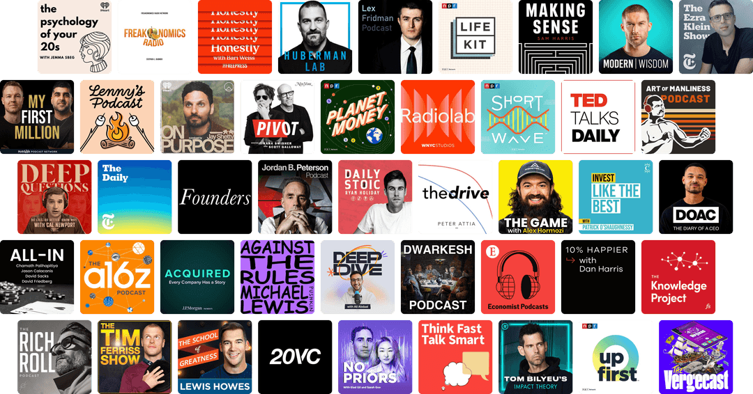 Snipd the most powerful podcast app